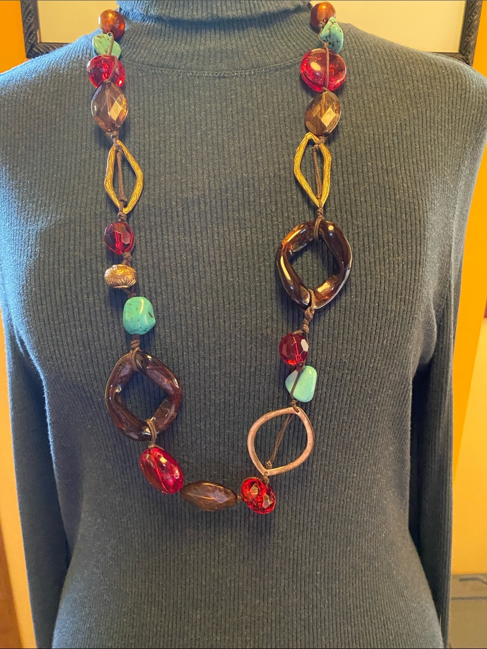 Chico’s Whimsical Statement Necklace